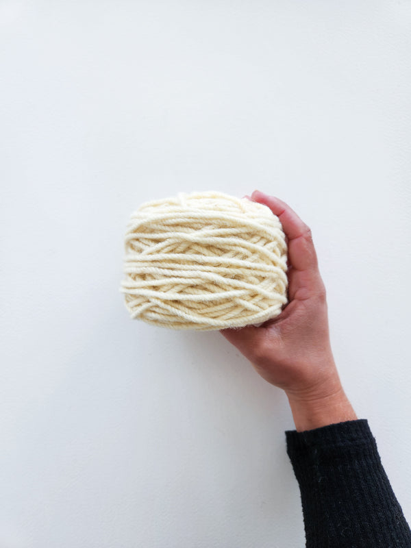 Rug Yarn - Cream