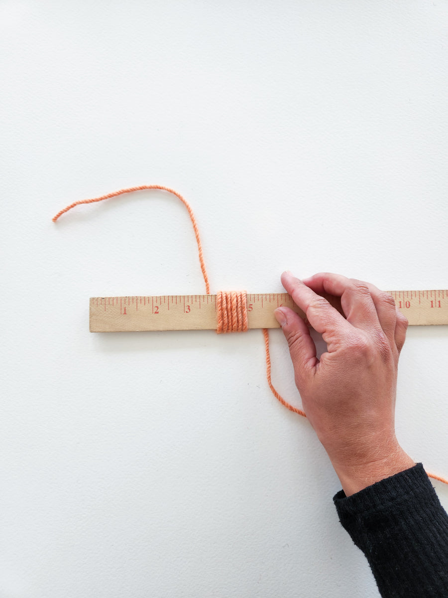 Salmon Pink Wool Rug Yarn by Punch Needle World