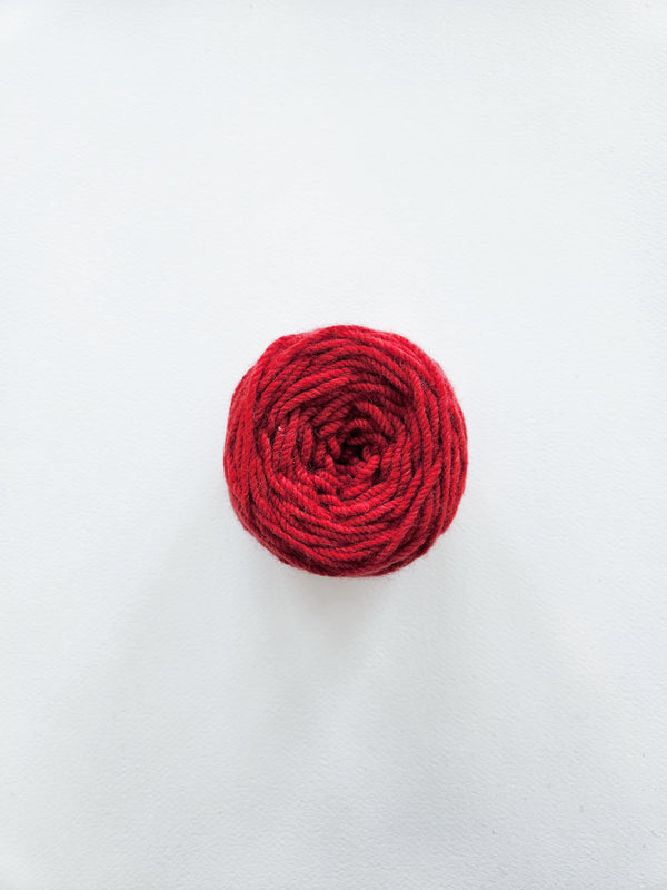 Rug Yarn - Red Rose