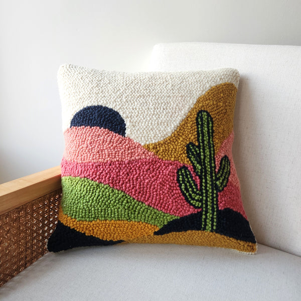 Desert Landscape - 16" Pillow - PDF Pattern