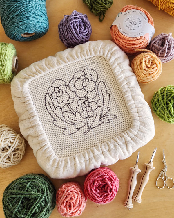 Trio of Flowers - PDF Pattern