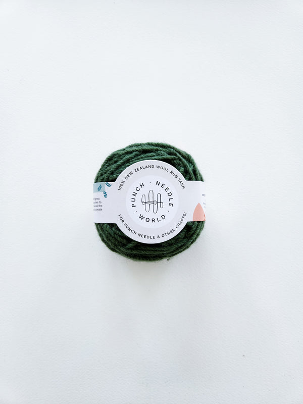Rug Yarn - Emerald