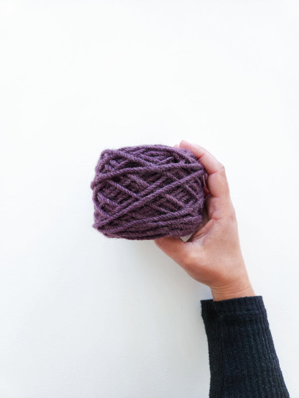 Rug Yarn - Eggplant