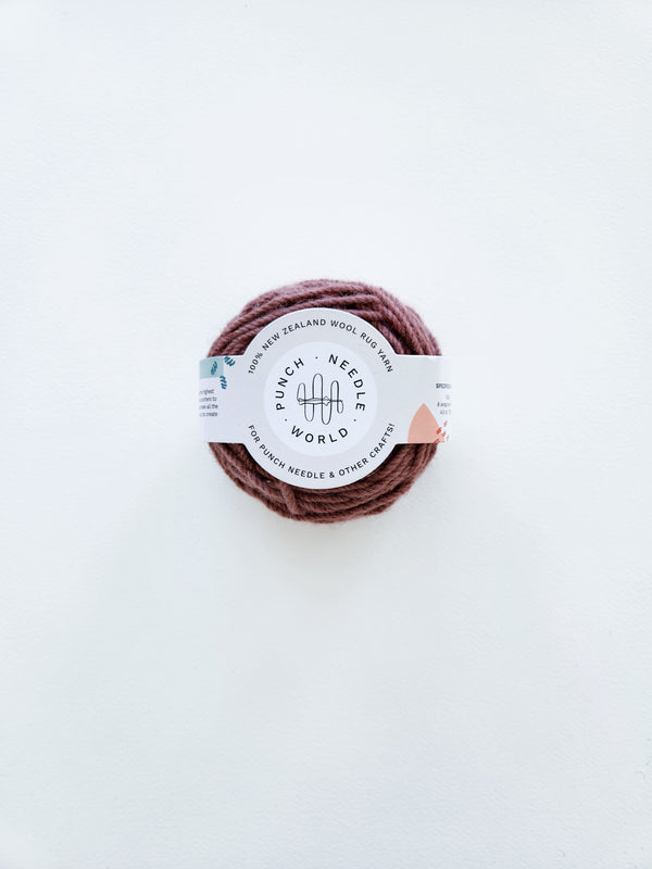 Rug Yarn - Pale Plum